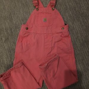 Carhartt Toddler's Pink Overalls